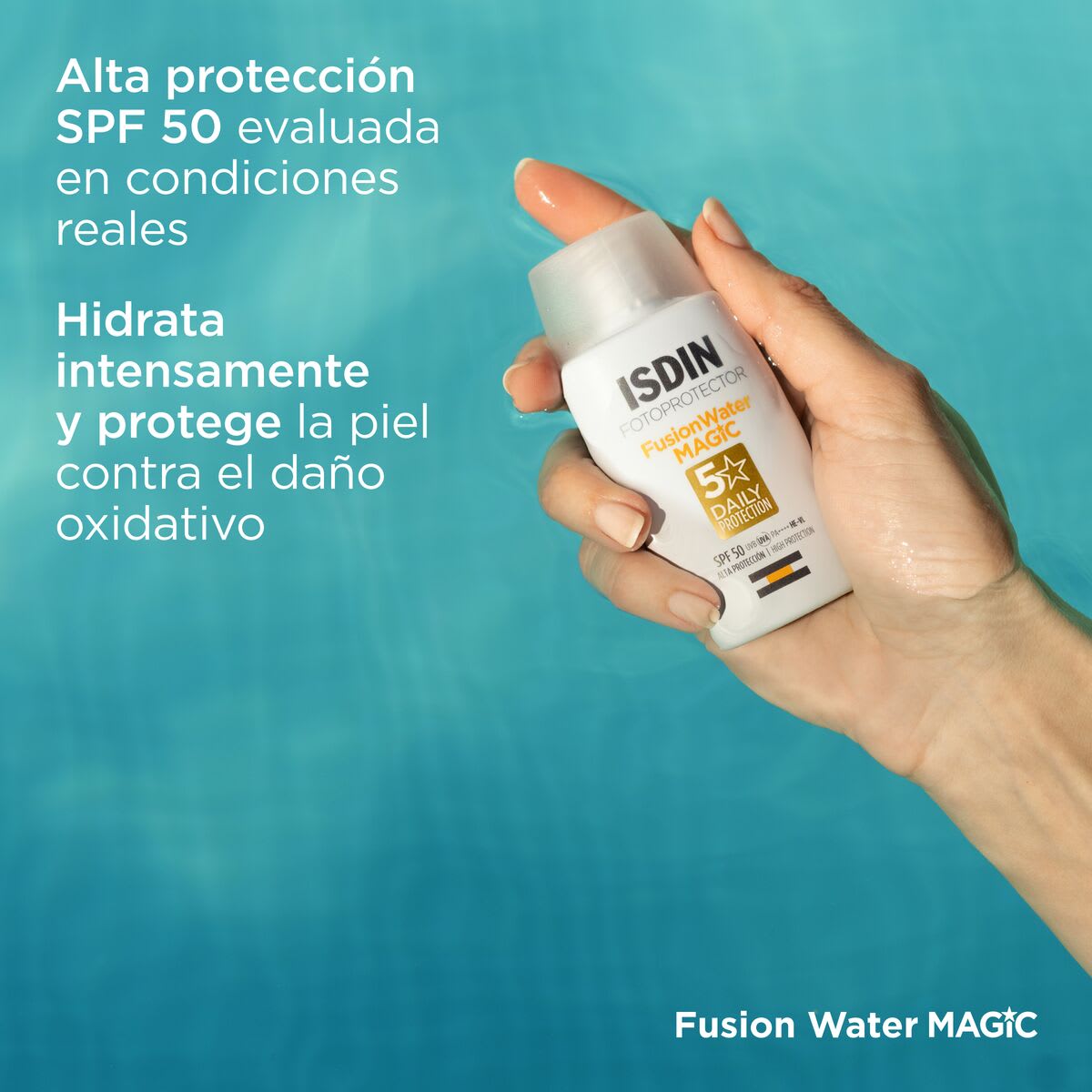 FOTOPROTECTOR FUSION WATER MAGIC FPS50 50ML4