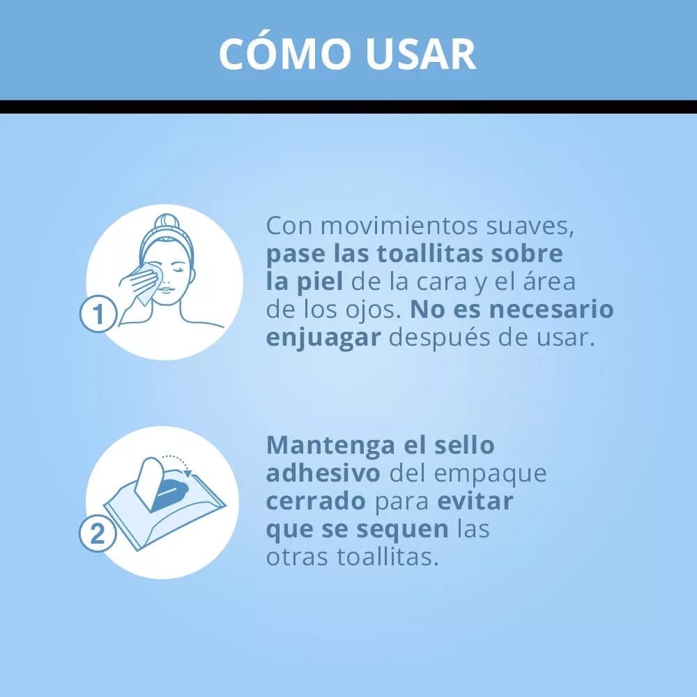 NEUTROGENA TOALLITAS DESMAQUILLANTES 25 UNIDADES3