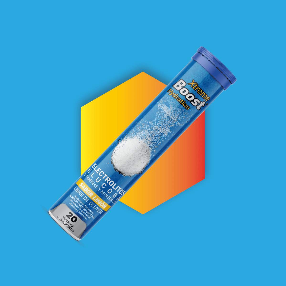 XTREME BOOST HYDRATION 20 TABLETAS EFERVESCENTES 0