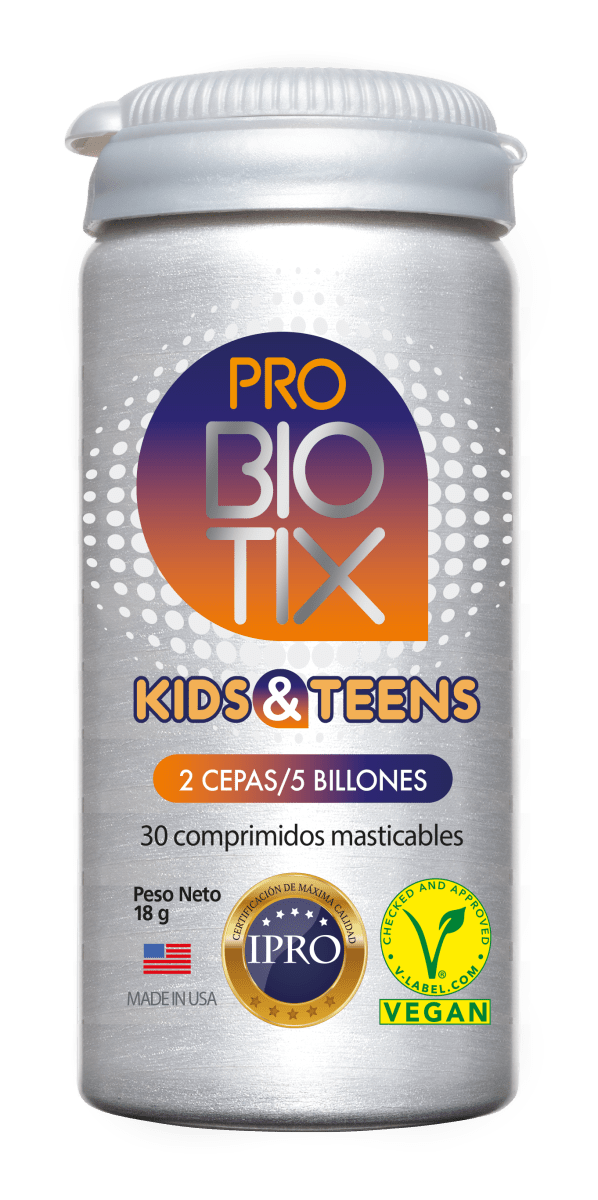 PROBIOTIX KIDS & TEENS 30 COMPRIMIDOS MASTICABLES 0