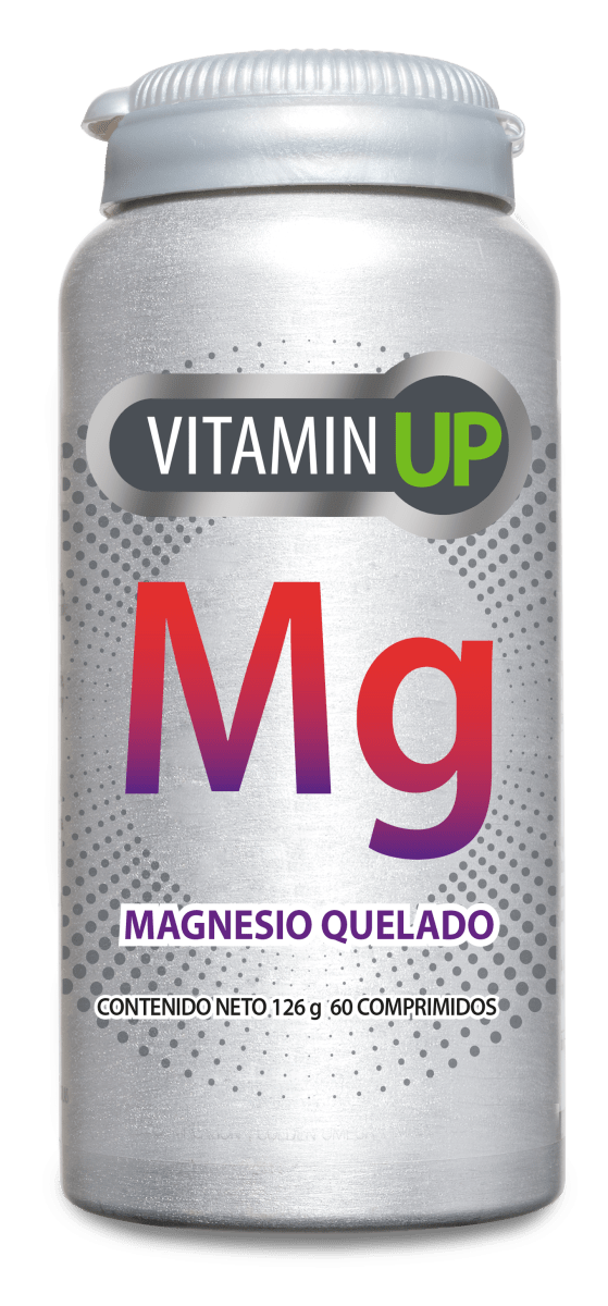 MAGNESIO CITRATO QUELADO VITAMIN UP 60 COMPRIMIDOS 0