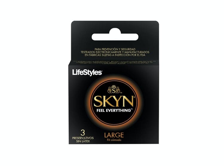 CONDONES LIFESTYLES SKYN LARGE 3 UNIDADES 0