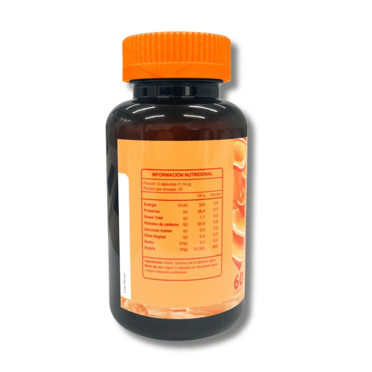 REISHI (GANODERMA LUCIDUM) 60 CAPSULAS - REDUCCION DEL ESTRES Y MEJORA EL SUEÑO2