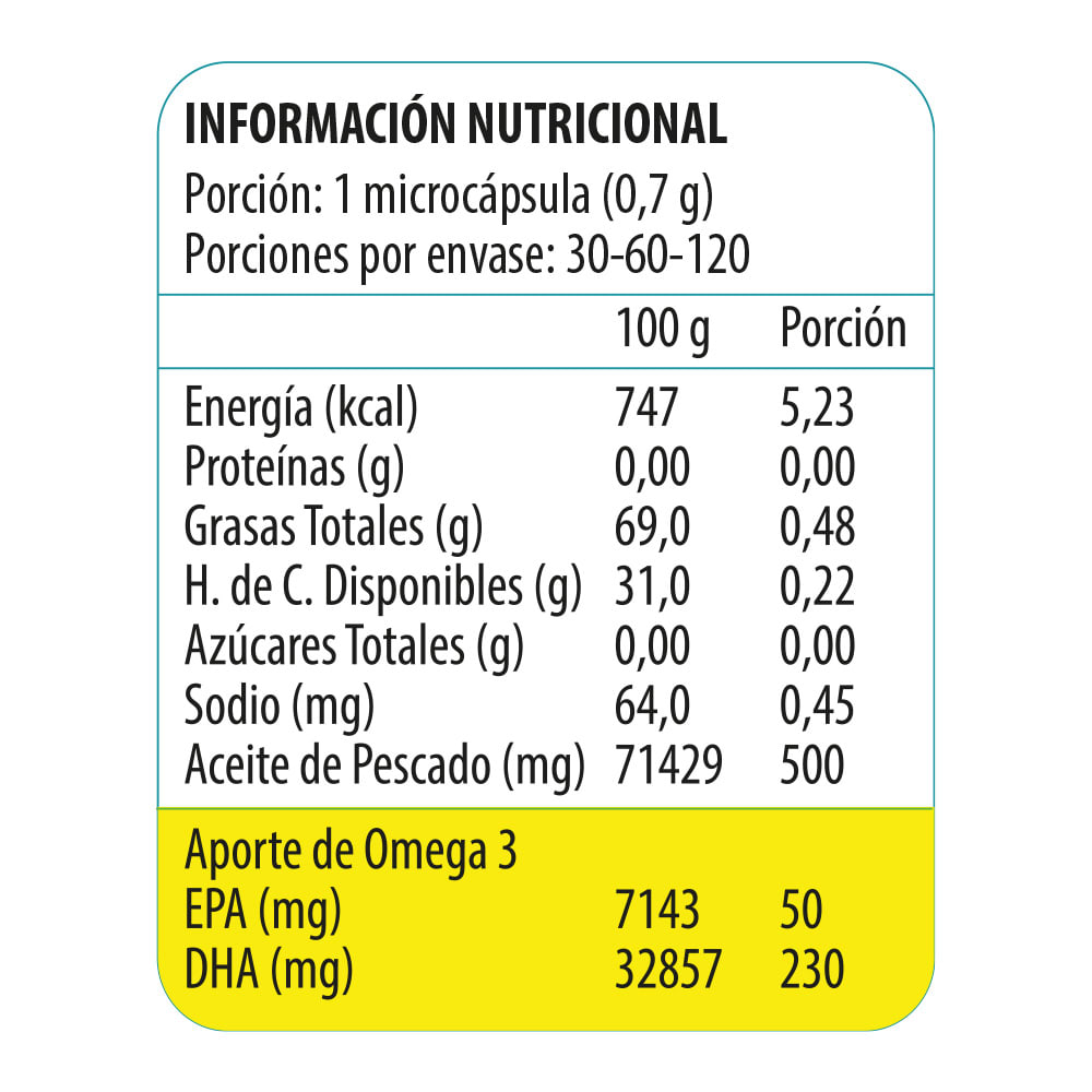 OMEGA UP JUNIOR ULTRA DHA 120 CAPSULAS2