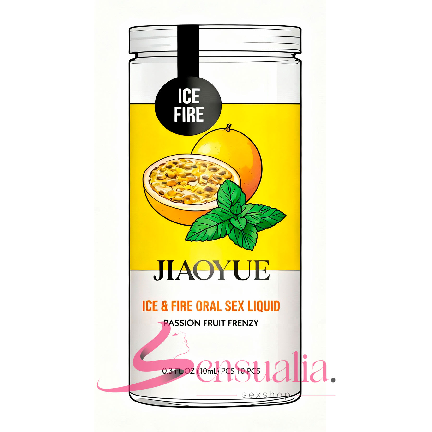 Agua para Sexo Oral Maracuya & Menta 10 ml – JIAOYUE