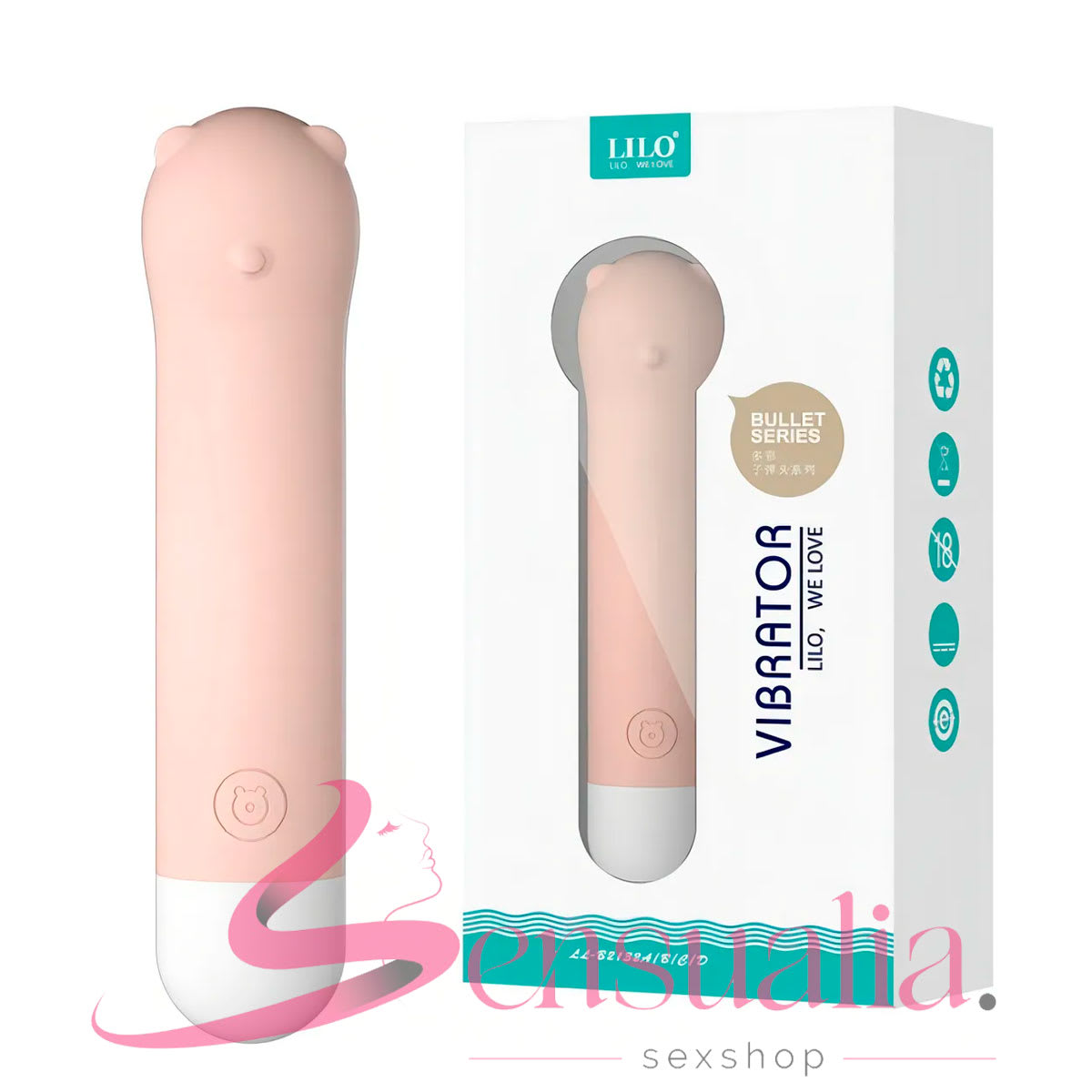 Bala Vibradora Clumsy Bear 10 cm – LILO