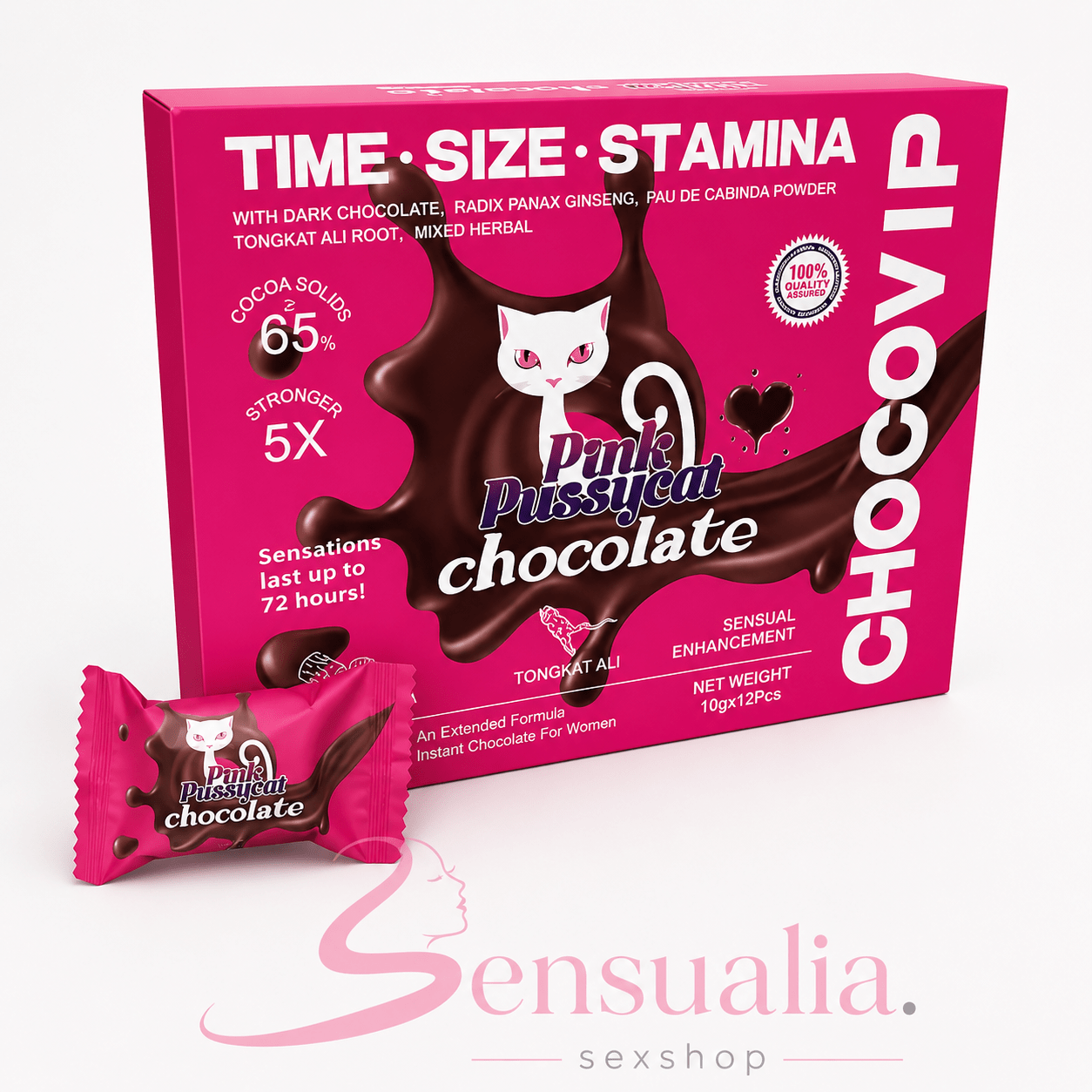 Chocolate Afrodisiaco Femenino Pink Pussycat – 10 g