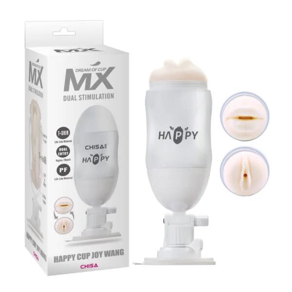 Masturbador HappyCup Joy MX Boca y Vagina – CHISA