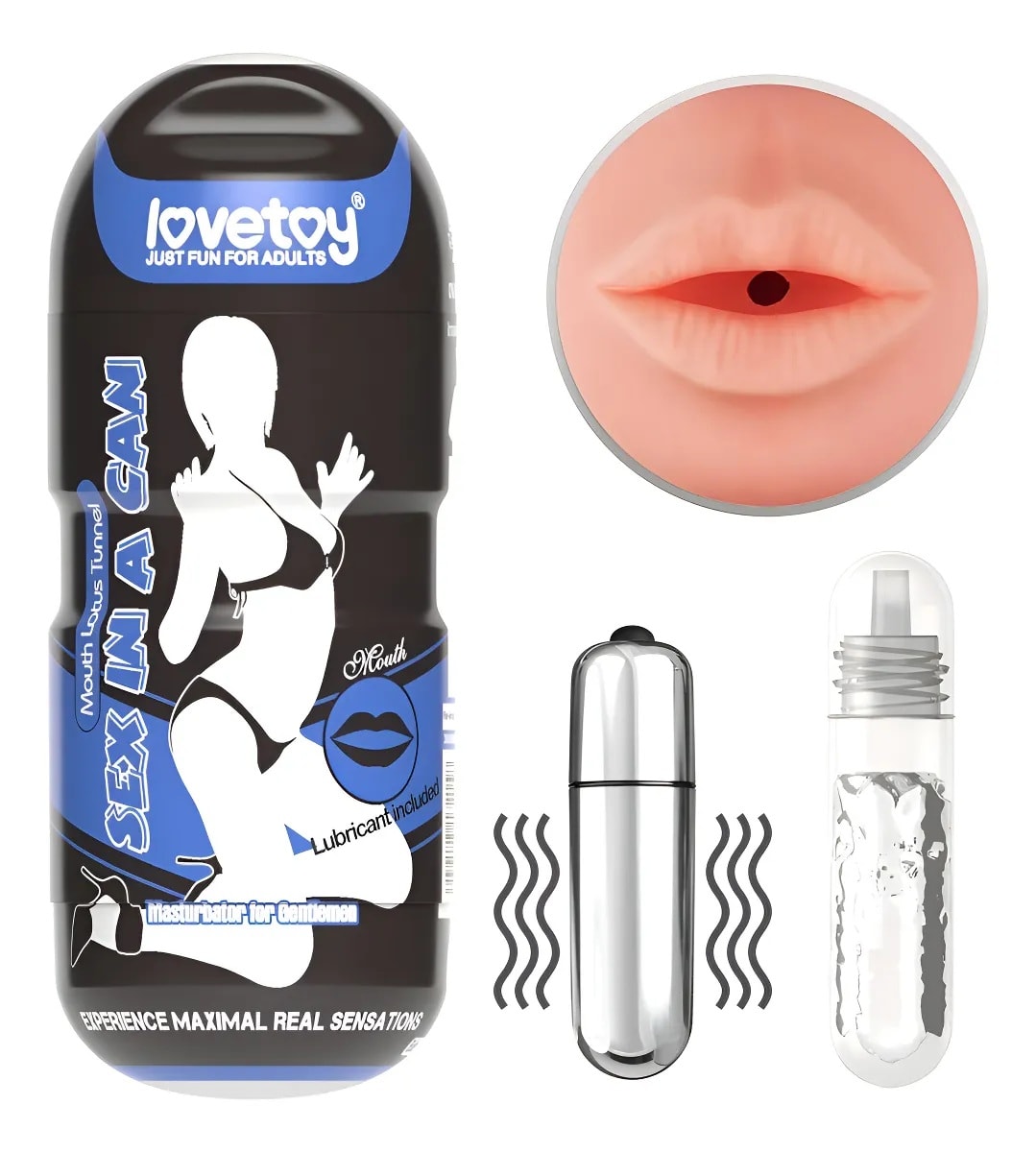 Masturbador Lotus con Bala Vibradora – LOVETOY
