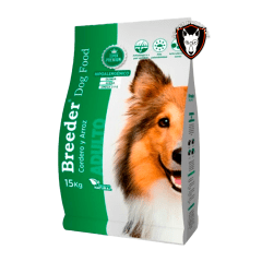 Breeder Premium Adulto Sabor Cordero 15kg