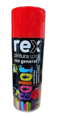 REX PINTURA SPRAY ACRILICA, ROJO, 400 ML1