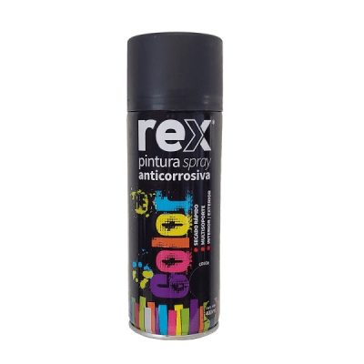 REX PINTURA SPRAY ANTICORROSIVO NEGRO, 400 ML1