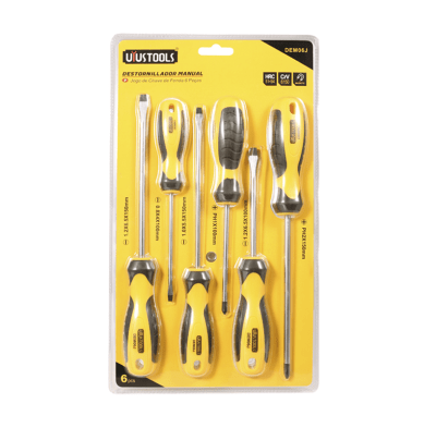 JUEGO DESTORNILLADOR 6 PCS UYUSTOOLS1