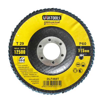 DISCO FLAP 4 1/2 ACERO INOX/METAL GR60 UYUSTOOLS1