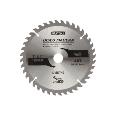 DISCO SIERRA 7 1/4 MADERA X 40 DTES1