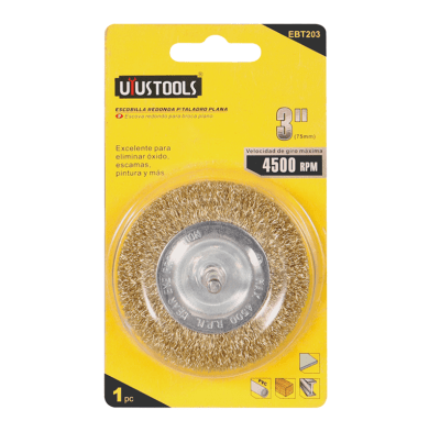 GRATA PLANA ONDULADA 3 P/TALADRO UYU1