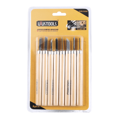JUEGO GUBIAS 8 PCS UYUSTOOLS1