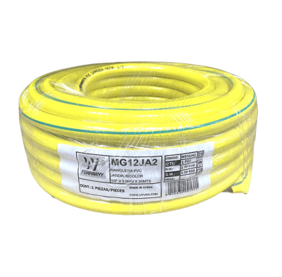 MANGUERA PVC JARDIN BICOLOR 1/2 X 2.0MM X 20MTS1