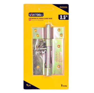 PICAPORTE ZINCADO 3.5 DORADO1