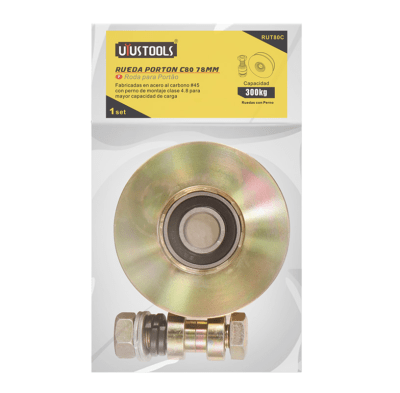 RUEDA PORTON 78MM UYUSTOOLS1