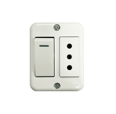 TOMACORRIENTE CON INTERRUPTOR SOBREP 10A BLANCO1