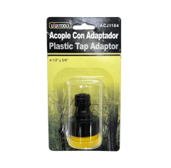 ADAPTADOR MANGUERA 1/2 3/4 JARDIN UYUSTOOLS