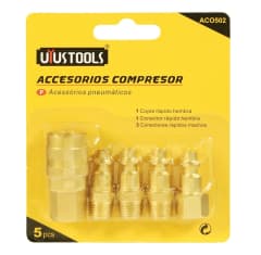 SET 5 PCS ACOPLES BRONCE UYUSTOOLS