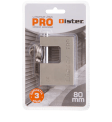 CANDADO OISTER PRO CORTINA 80MM NIQUEL BT