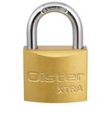 CANDADO OISTER XTRA 50MM FIERRO BRONCEADO BT