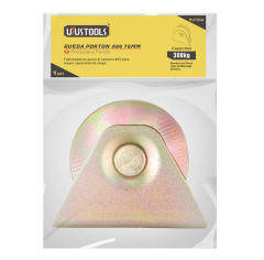 RUEDA PORTON CON BASE 78MM UYUSTOOLS