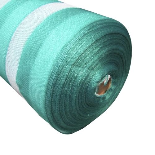 Mallas Raschell Verde/ blanco 80% 210x1002