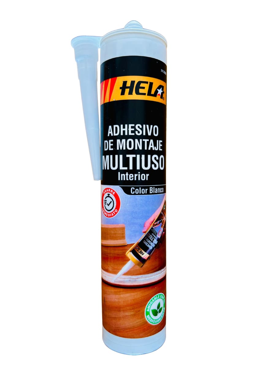 ADHESIVO MONTAJE HELA BL ANCO 450G 1