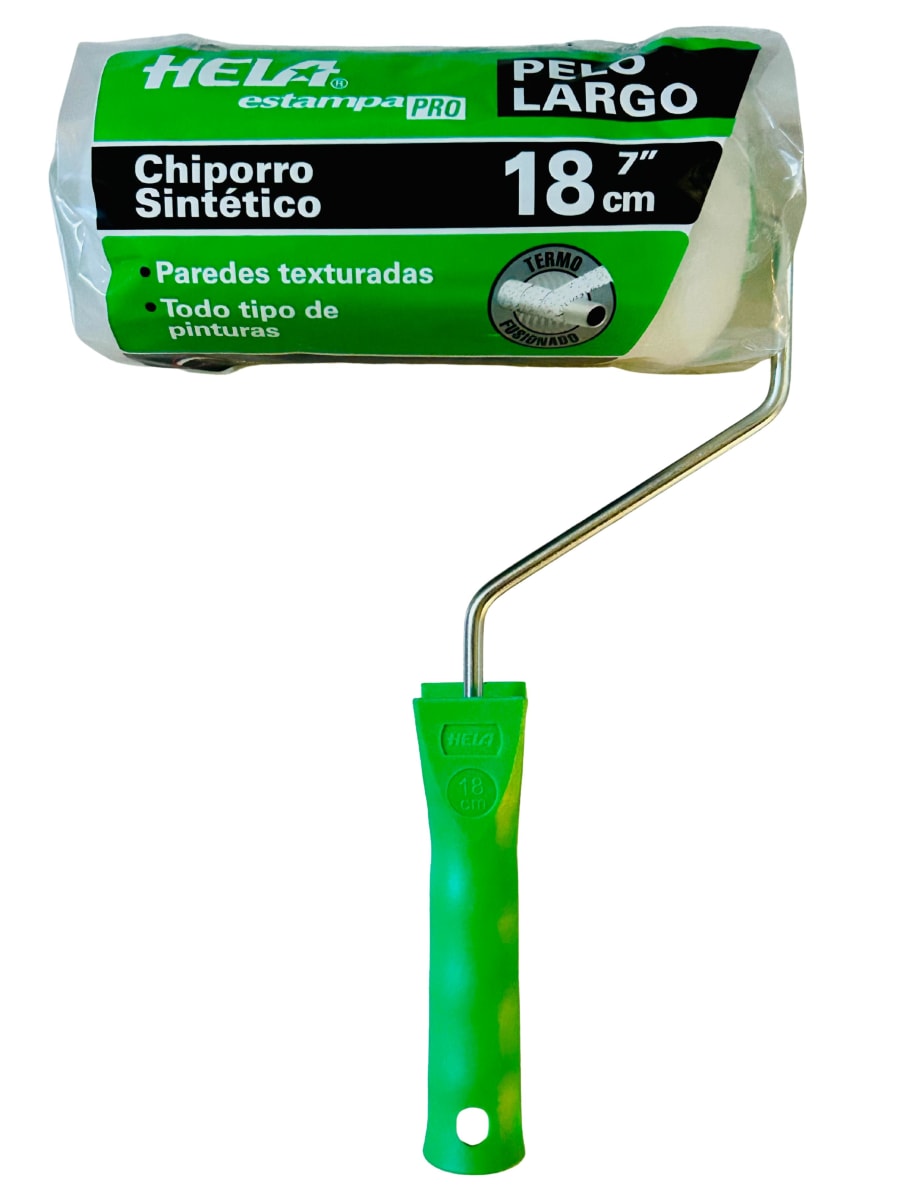 RODILLO ESTAMPA PRO POLI ESTER 18CM PELO LARGO 22 1