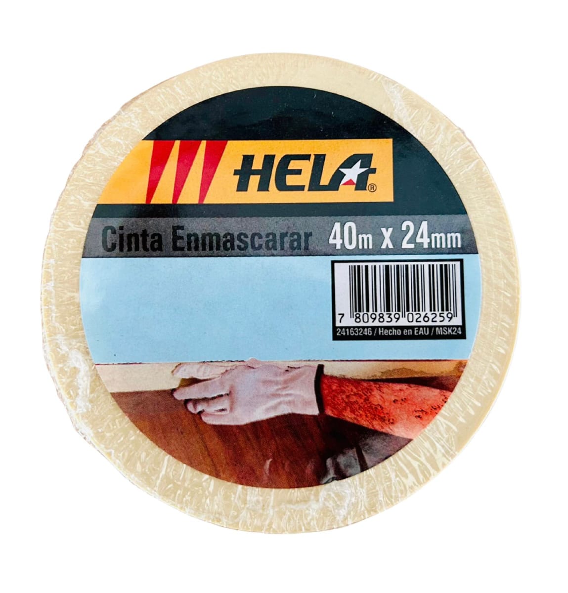CINTA ENMASCARAR HELA 24 MM X 40MTS 1