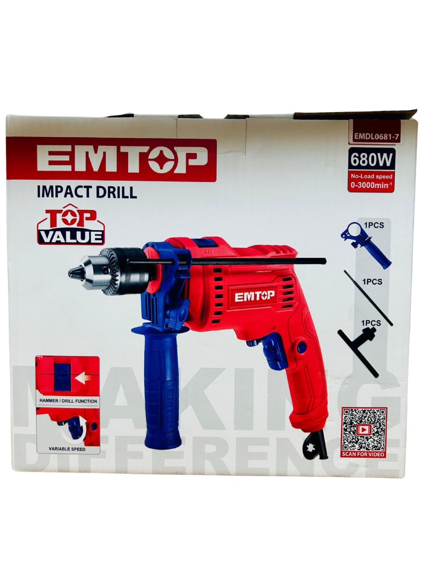 TALADRO DE IMPACTO 680W 0