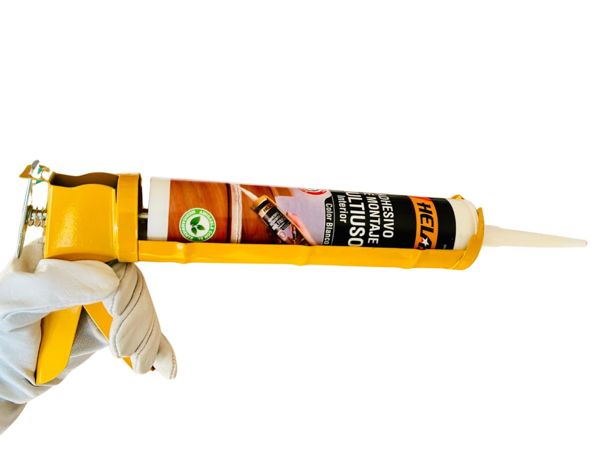 ADHESIVO MONTAJE HELA BL ANCO 450G1