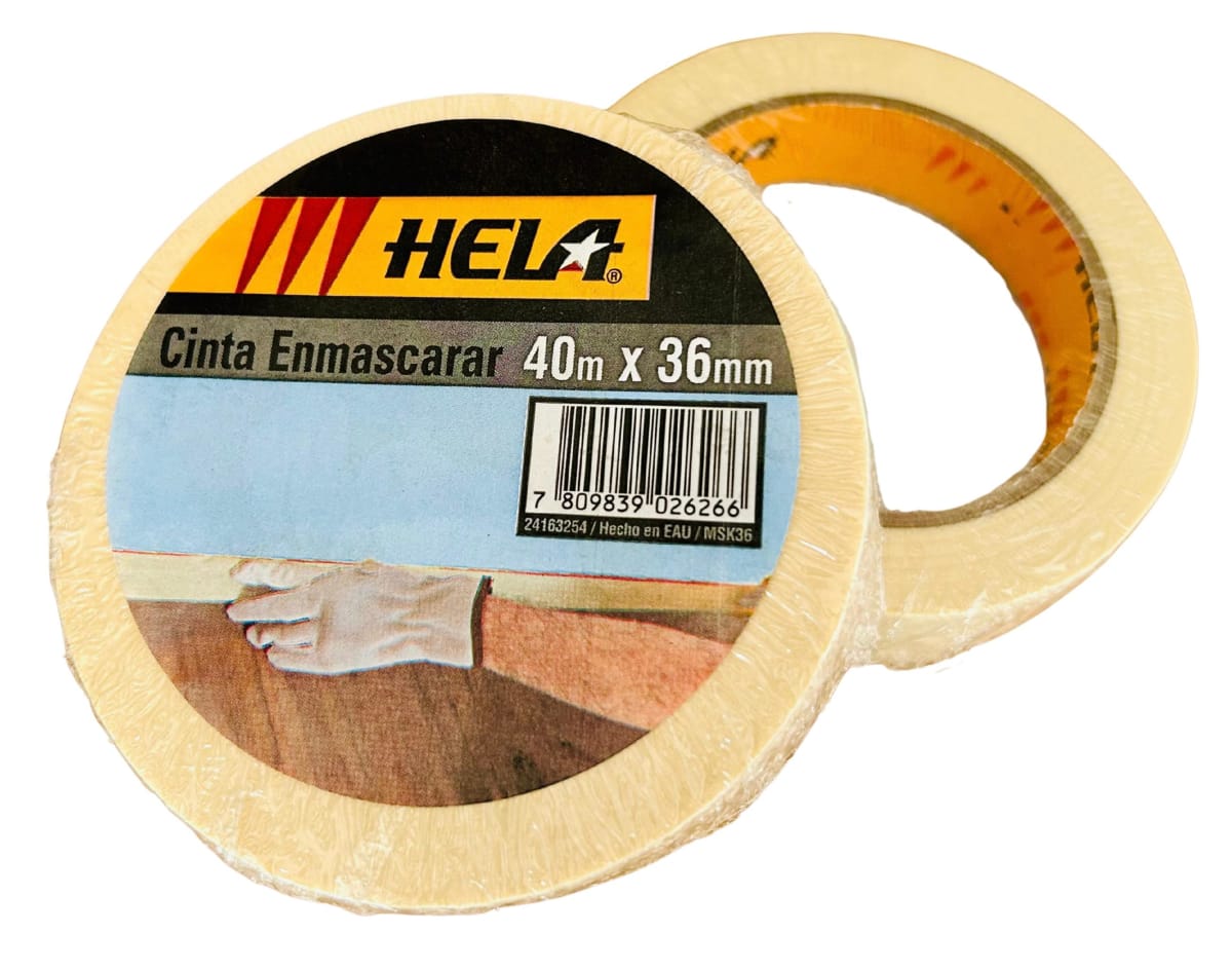 CINTA ENMASCARAR HELA 36 MM X 40MTS2