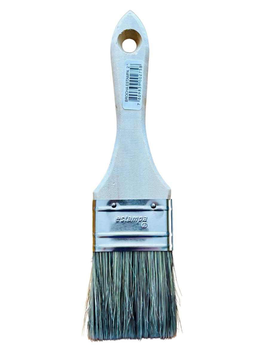 BROCHA ESTAMPA 2 CE RDA GRIS MANGO MADERA1