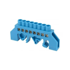 BARRA A RIEL DIN 8P AZUL   LEXO