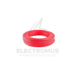 ALAMBRE NYA 1,5MM ROJO(ROLLO 100METROS) 0