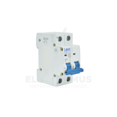 INTERRUPTOR AUTOMATICO 1P+N 10A 6KA CURVA C LEXO