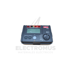 MEDIDOR DE RESISTENCIA DE TIERRA 4000 ohms UNI-T 0