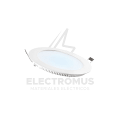 PANEL LED EMBUTIDO REDONDO 12W  LEXO
