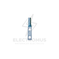 TERMINAL DOBLE PERFORACIÓN 8 AWG- 10MM ELECTROMUS