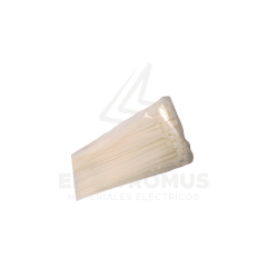 AMARRA PLASTICA 3,6X200MM 100UN. NATURAL