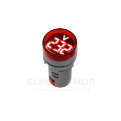 LUZ PILOTO INDICADOR VOLTAJE ROJA VOLTAJE GENERICO