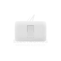 INTERRUPTOR SIMPLE 9/24 BLANCO LEXO