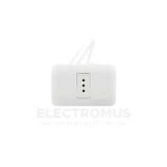 TOMA CORRIENTE SIMPLE 10A BLANCO LEXO