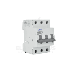 INTERRUPTOR AUTOMATICO 3X25A 10KA CURVA C LEXO