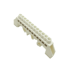 BARRA A RIEL DIN 12 P BLANCA  LEXO